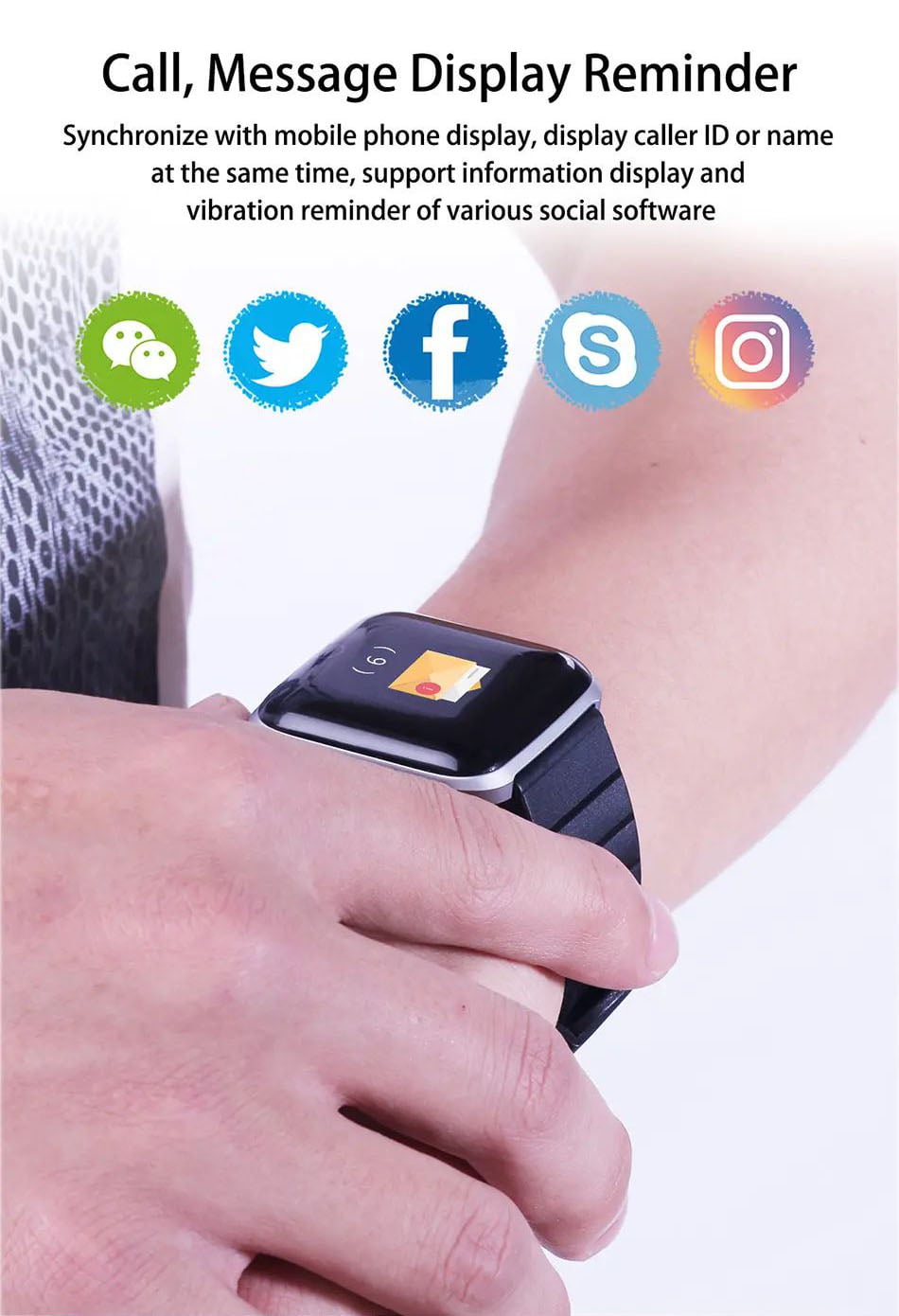 116 pro smart watch 1.3 inch heart rate blood pressure watch (3)