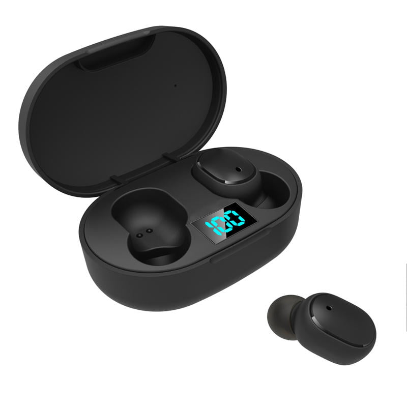 E6s tws bluetooth 5.0 earbuds digital display earphone (7)
