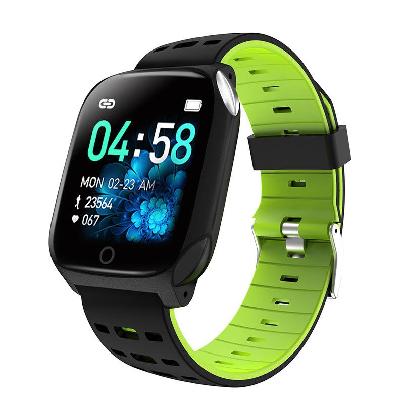 Bakeey smartwatch F16 ECG PPG Smart Watch heart rate blood pressure oxygen monitor (1)