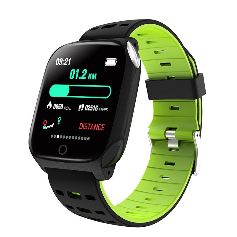 Bakeey smartwatch F16 ECG PPG Smart Watch heart rate blood pressure oxygen monitor (18)