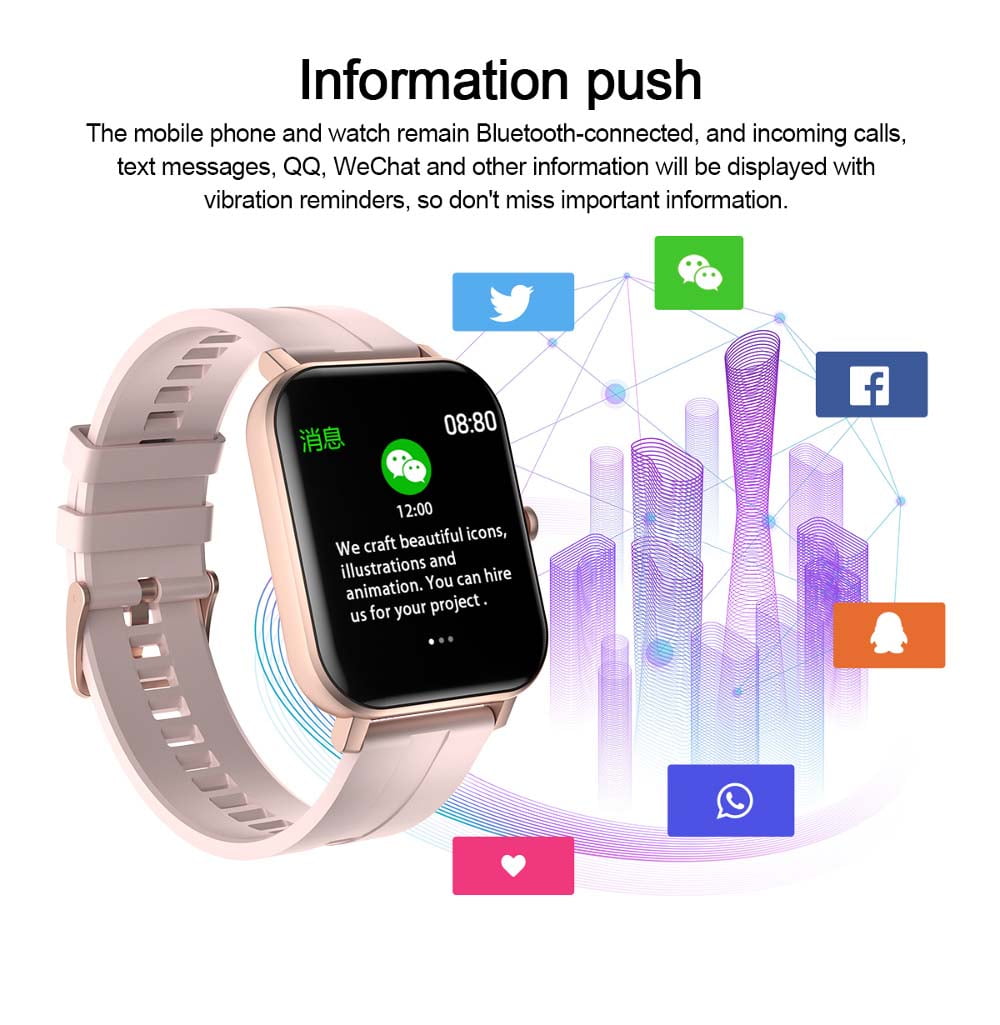 F22 Smart Watch 1.4inch wristband body temperature heart rate (30)