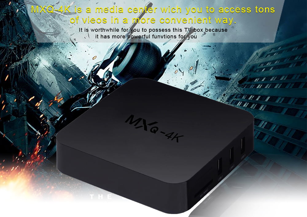 Firefly IV522 MXQ 4K android tv box quad core cortex a53 2 0ghz 1gb 8gb wifi hd 4k player 9