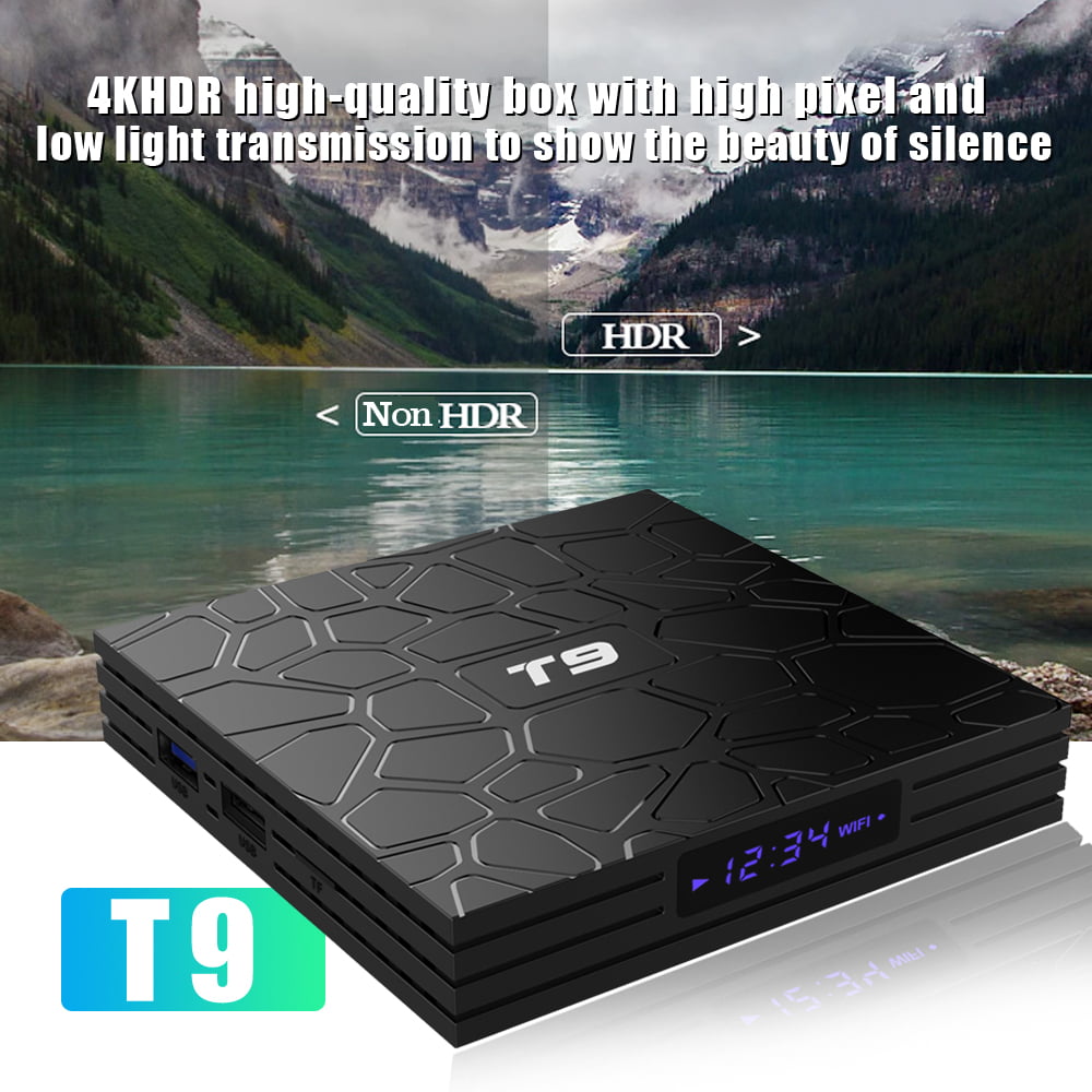 Firefly T9 Android Smart TV Box RK3318 Quad core cortex A53 4G DDR3 32G flash Android 9 14