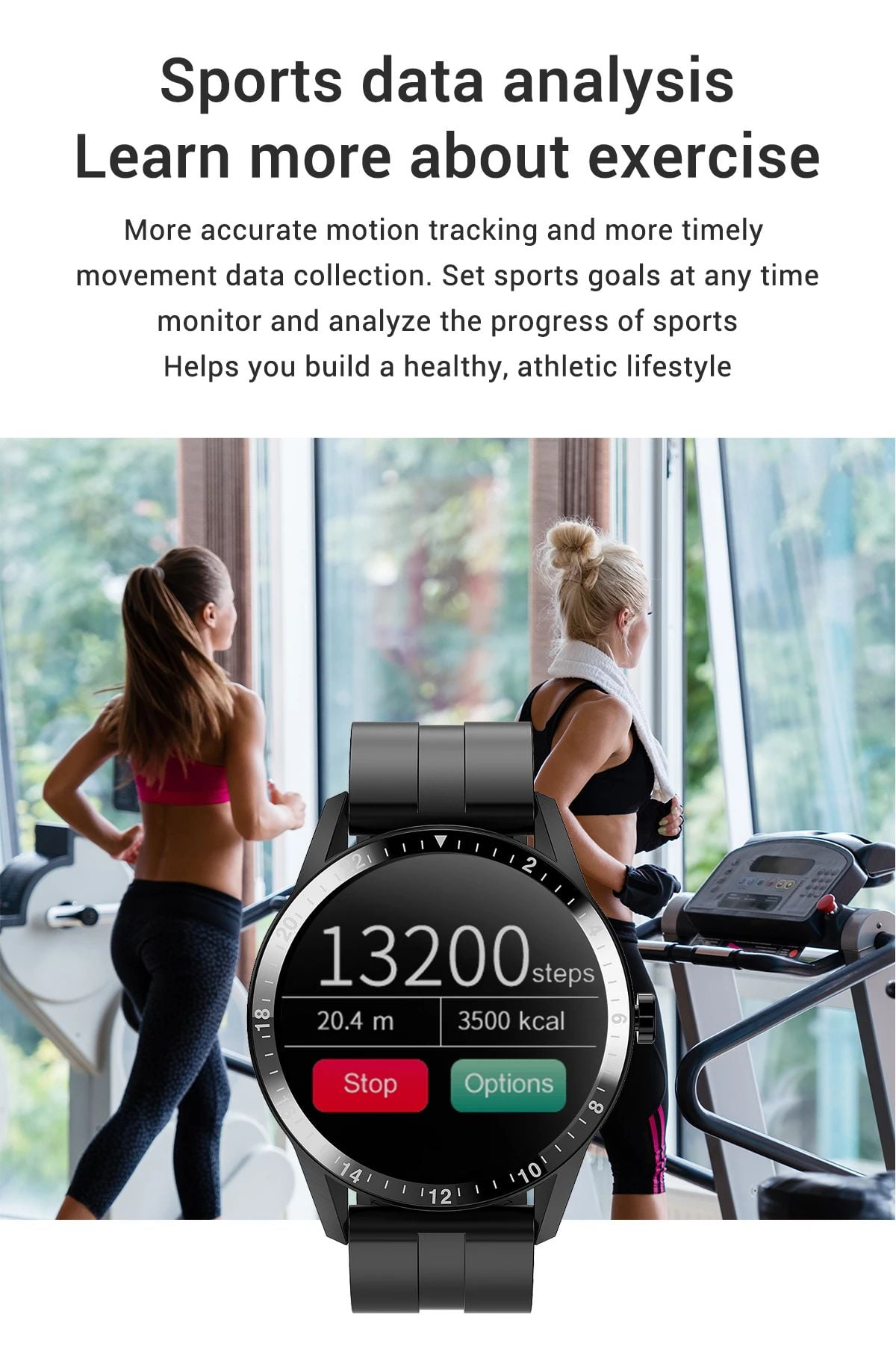 G20 Smart Watch heart rate blood pressure monitor ip67 smart watch wholesale (15)