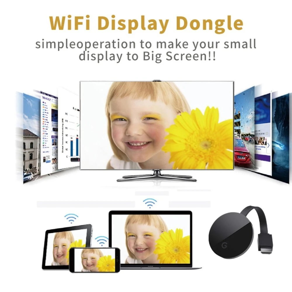 G5A Wireless Display Mirroring Device WiFi Display Screen Mirroring TV Stick (2)
