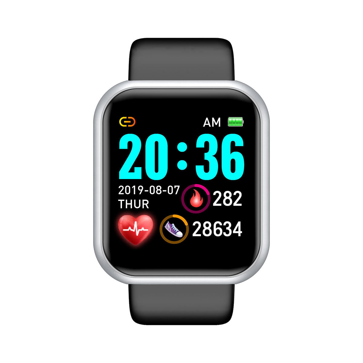 Bakeey smartwatch L18 heart rate blood pressure oxygen monitor (1)