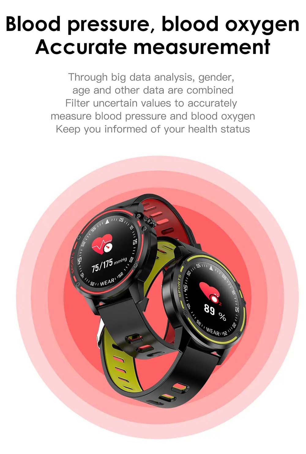 L8 Smart Watch ecg ppg heart rate blood pressure (1)