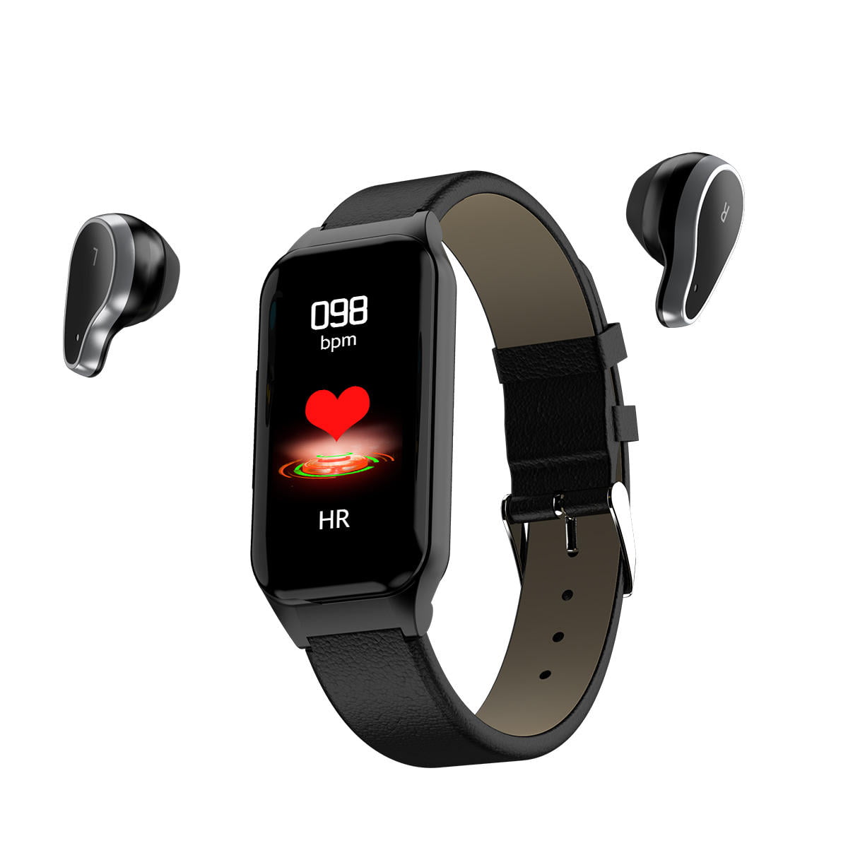 L818 Wireless Earphone Wristband Smart Watch