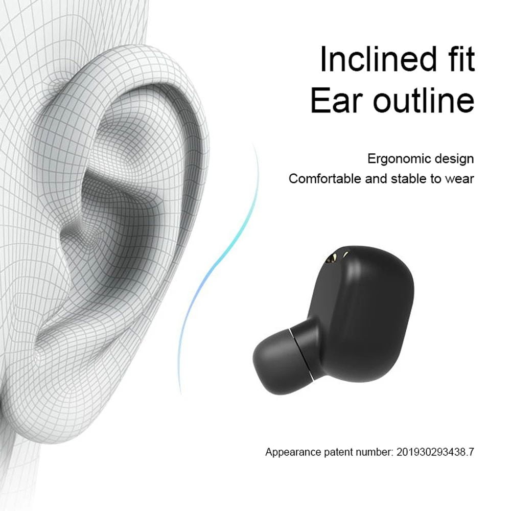 M1 TWS Earphone bluetooth 5.0 wireless earbuds (20)