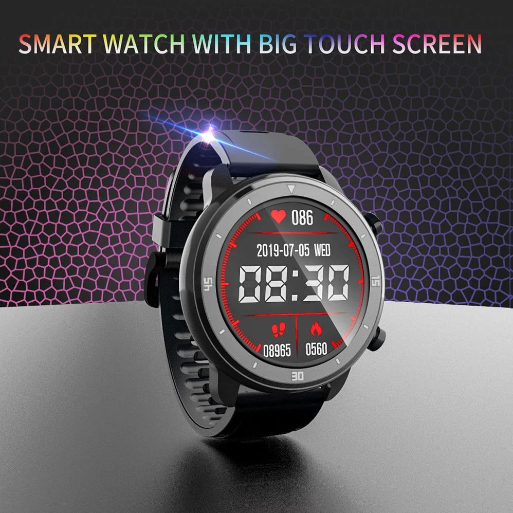 M37 full touch screen heart rate blood pressure monitor (6)