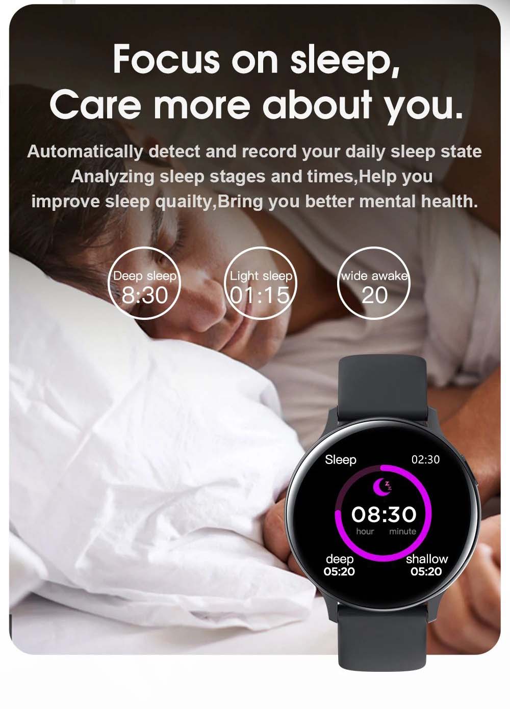 S20 ECG monitor smart watch heart rate monitor blood pressure (12)