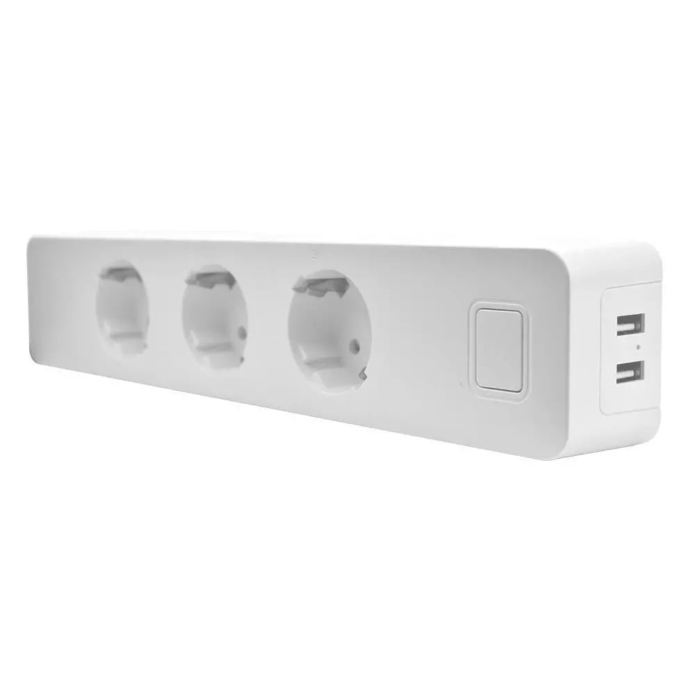 SP14 13A EU Plug USB Smart WIFI Home Power Strip Work with Alexa Smart Home (6)