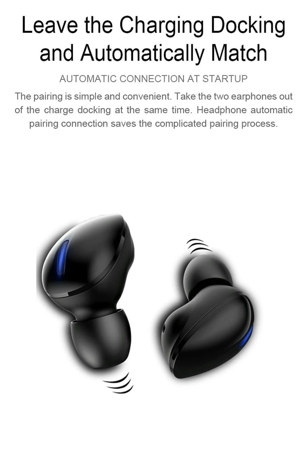 T2 mini tws bluetooth 5.0 wireless earphone stereo bass (151)