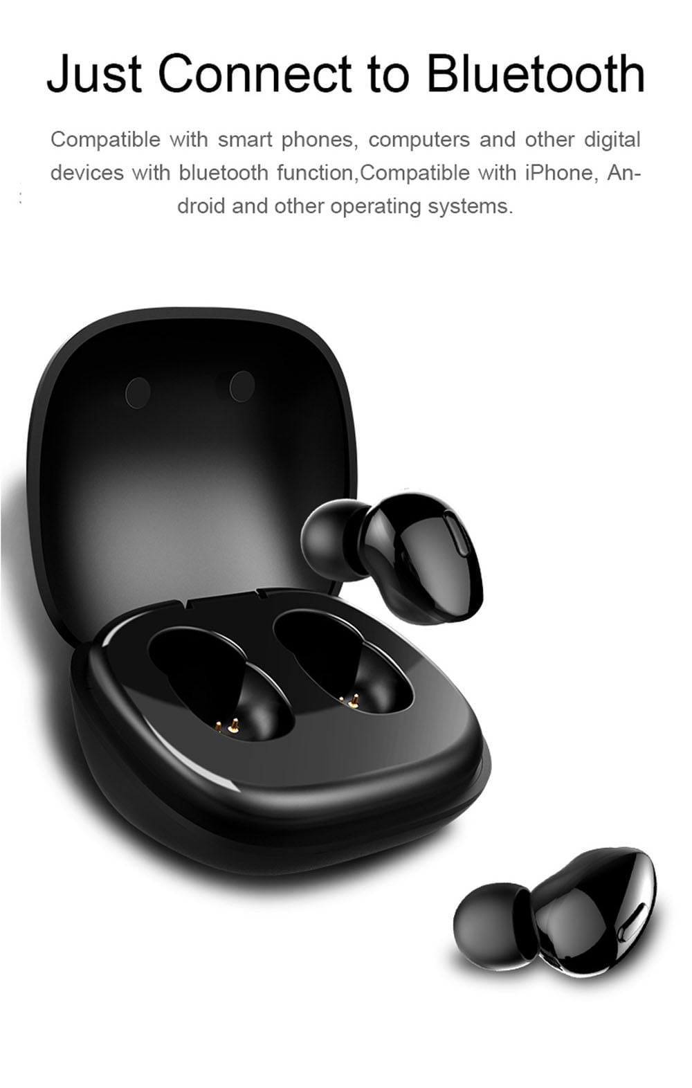 T2 mini tws bluetooth 5.0 wireless earphone stereo bass (7)