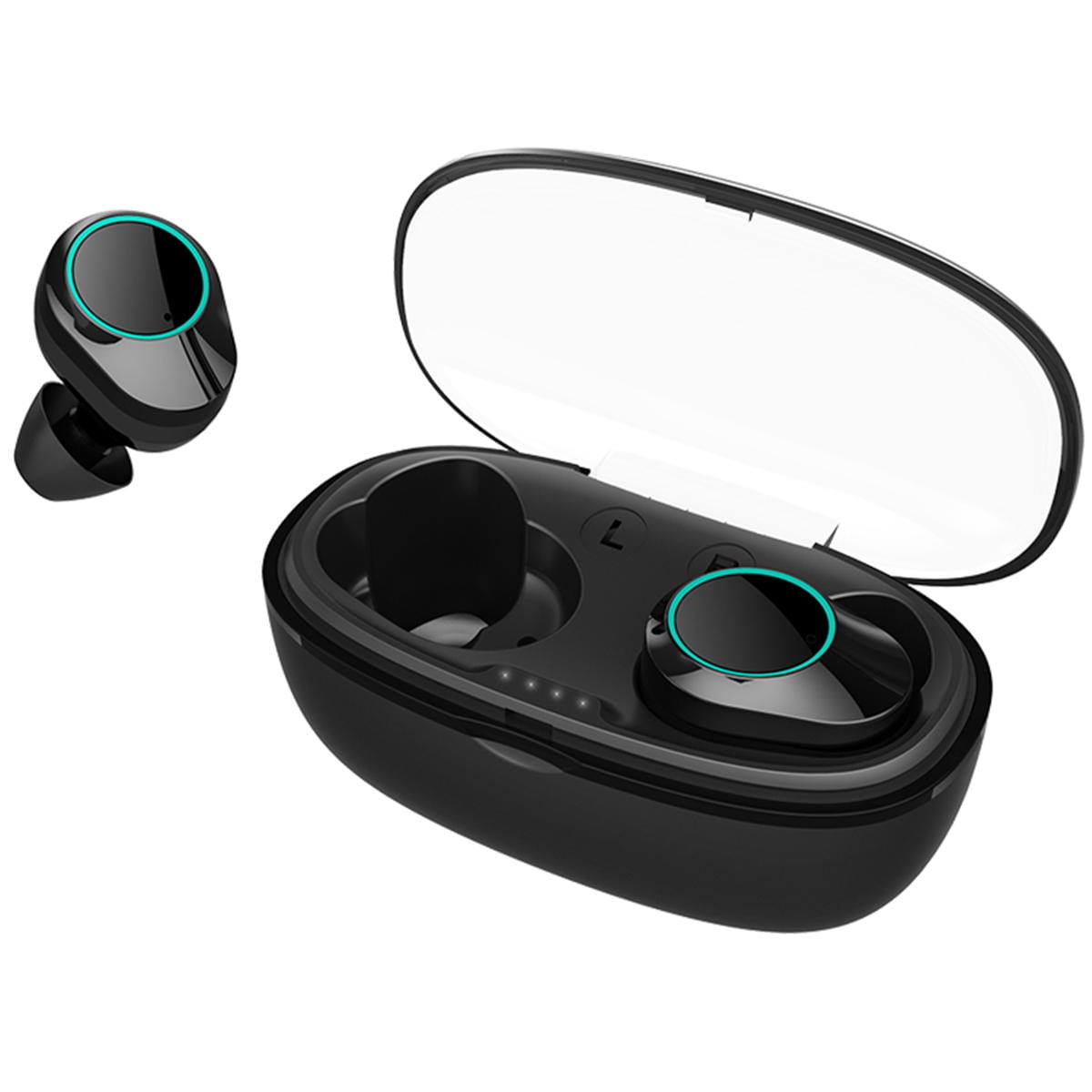T2C TWS Bluetooth 5.0 earphone hifi stereo type-c charging case wholesale china 1 (4)