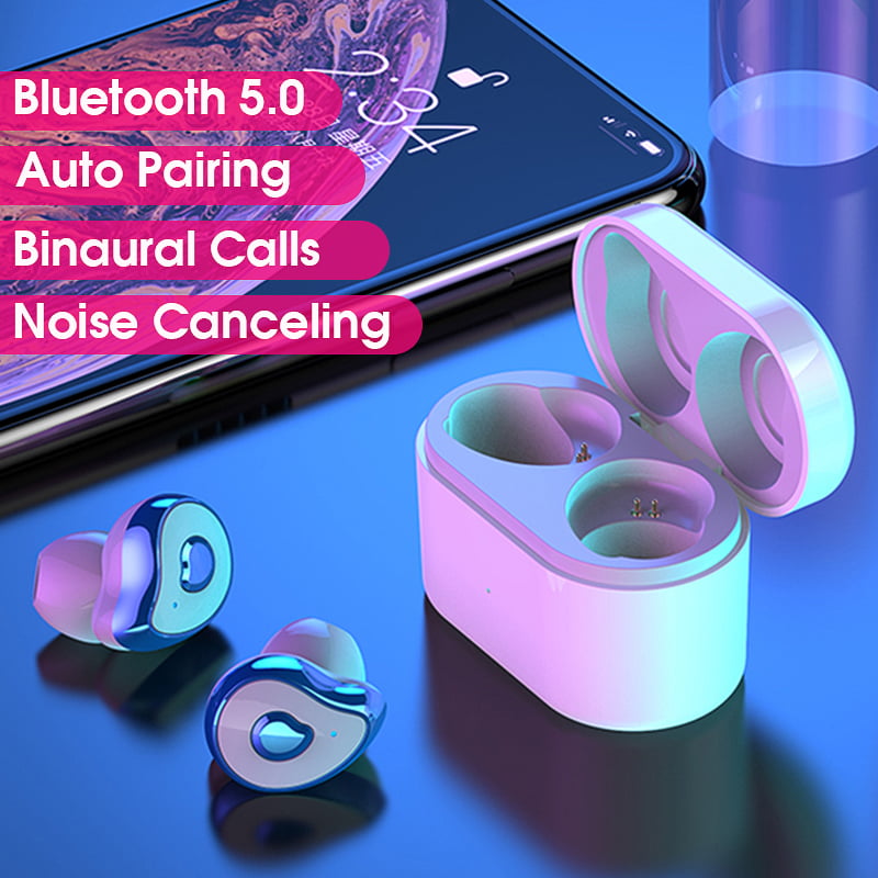 TW2 Bluetooth 5.0 tws true wireless earbuds stereo auto paring earphone (23)