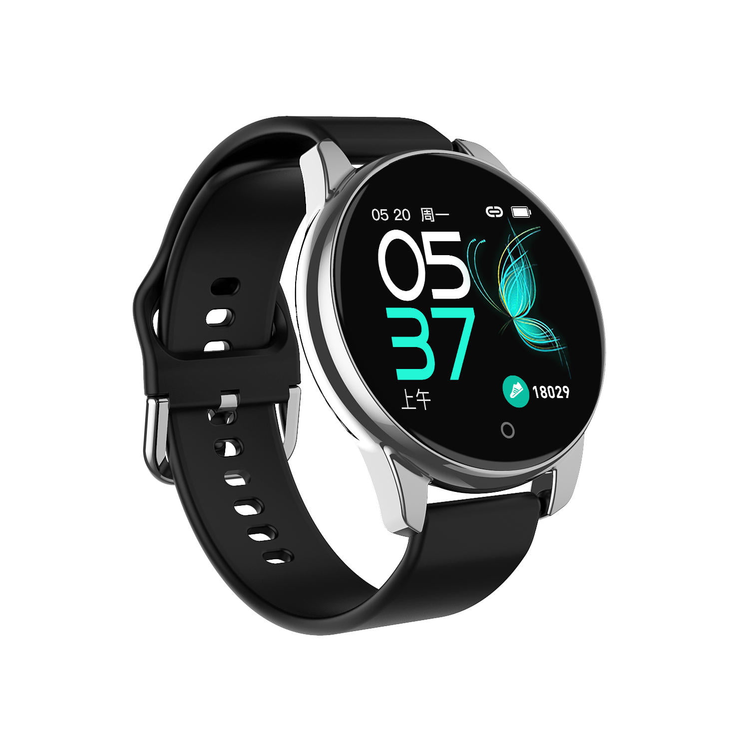 Bakeey smartwatch Watch 4 smart watch hd color screen wristband (23)