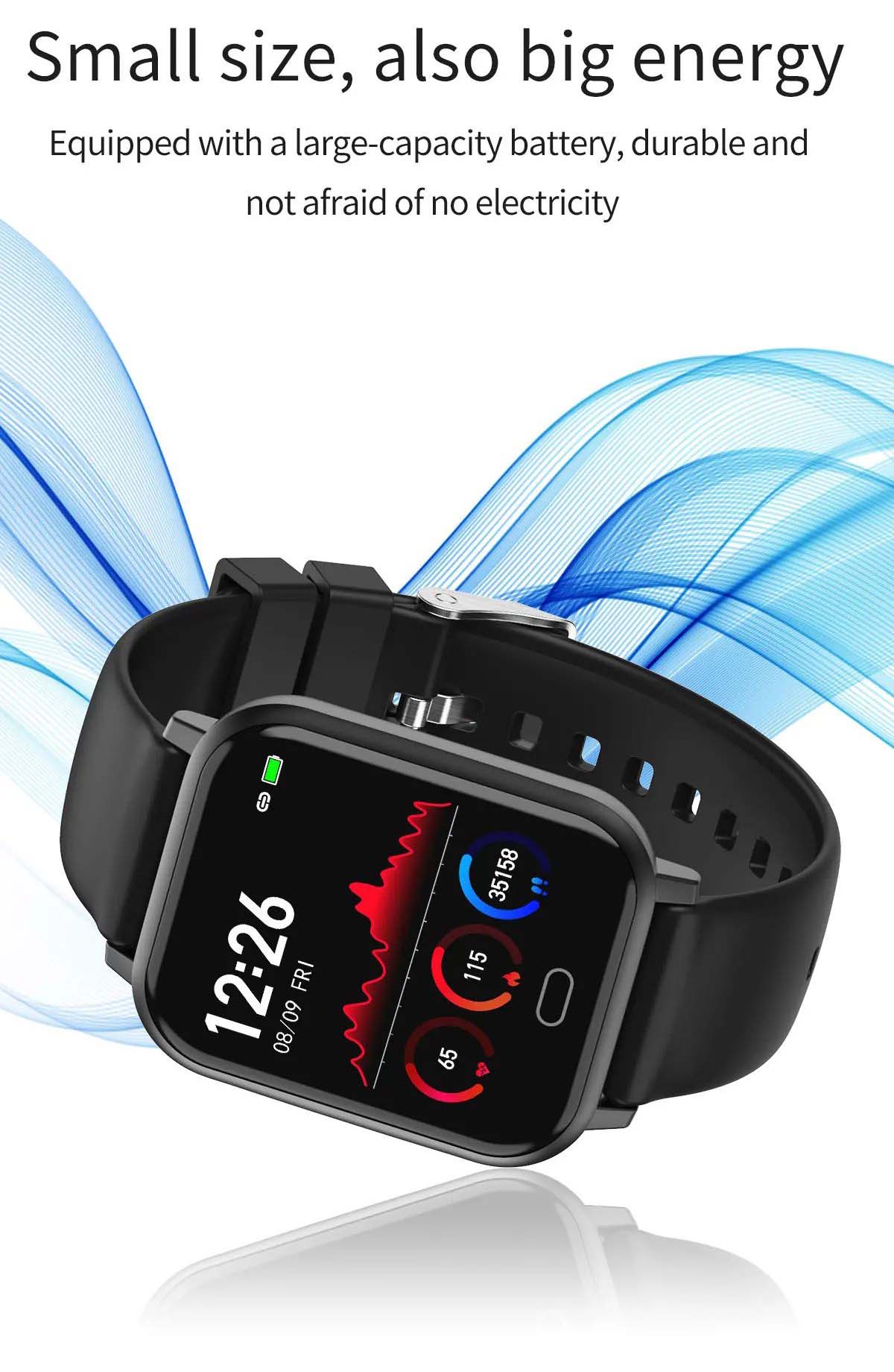 Watch 6 heart rate blood pressure oxygen monitor wristband (13)