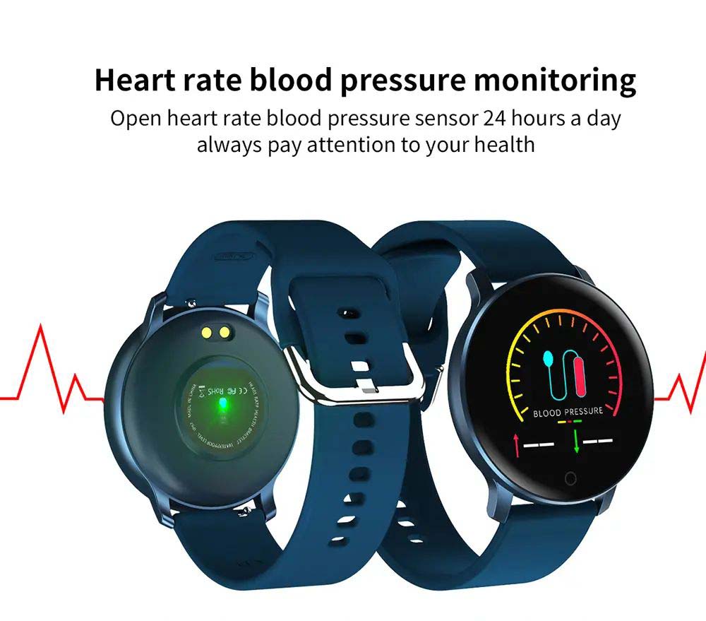 X9 1.3 inch heart rate blood pressure monitor smart watch (1)
