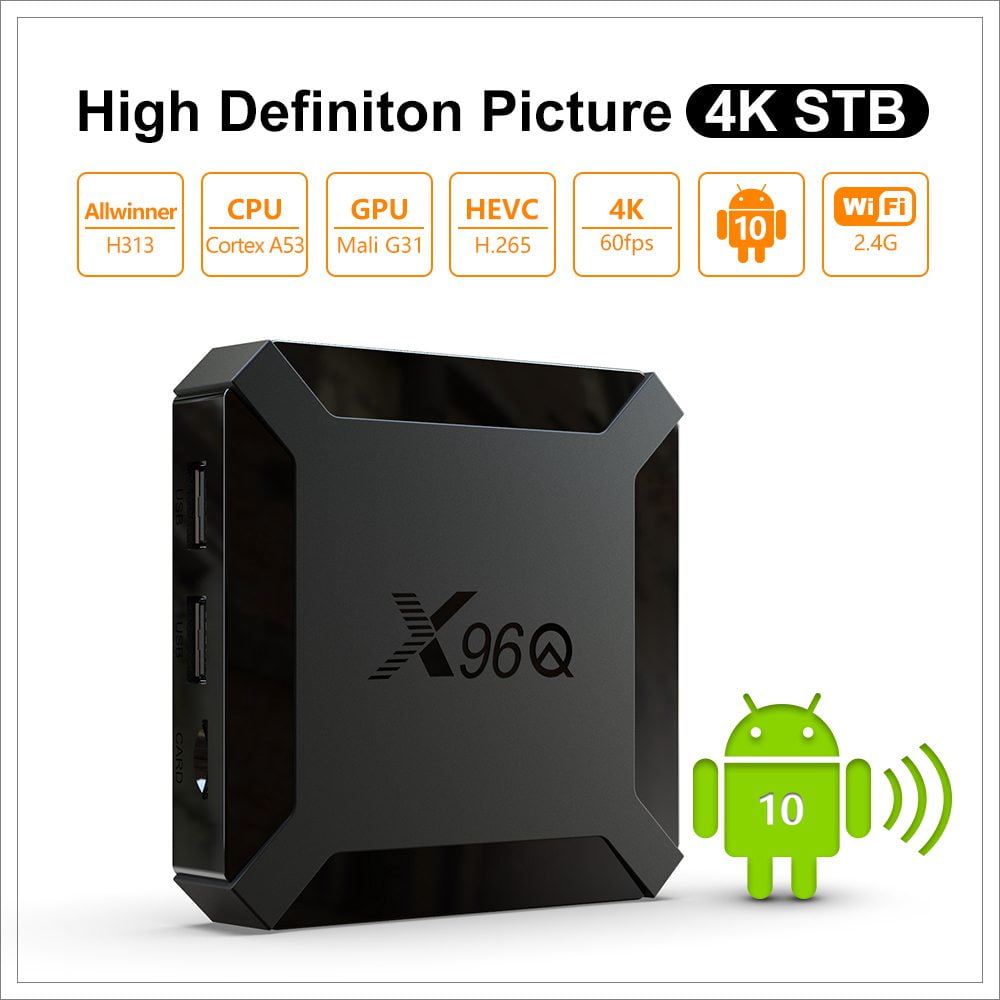 X96Q Allwinner H313 2GB RAM 16GB ROM Android 10 4K Smart TV BOX (2)
