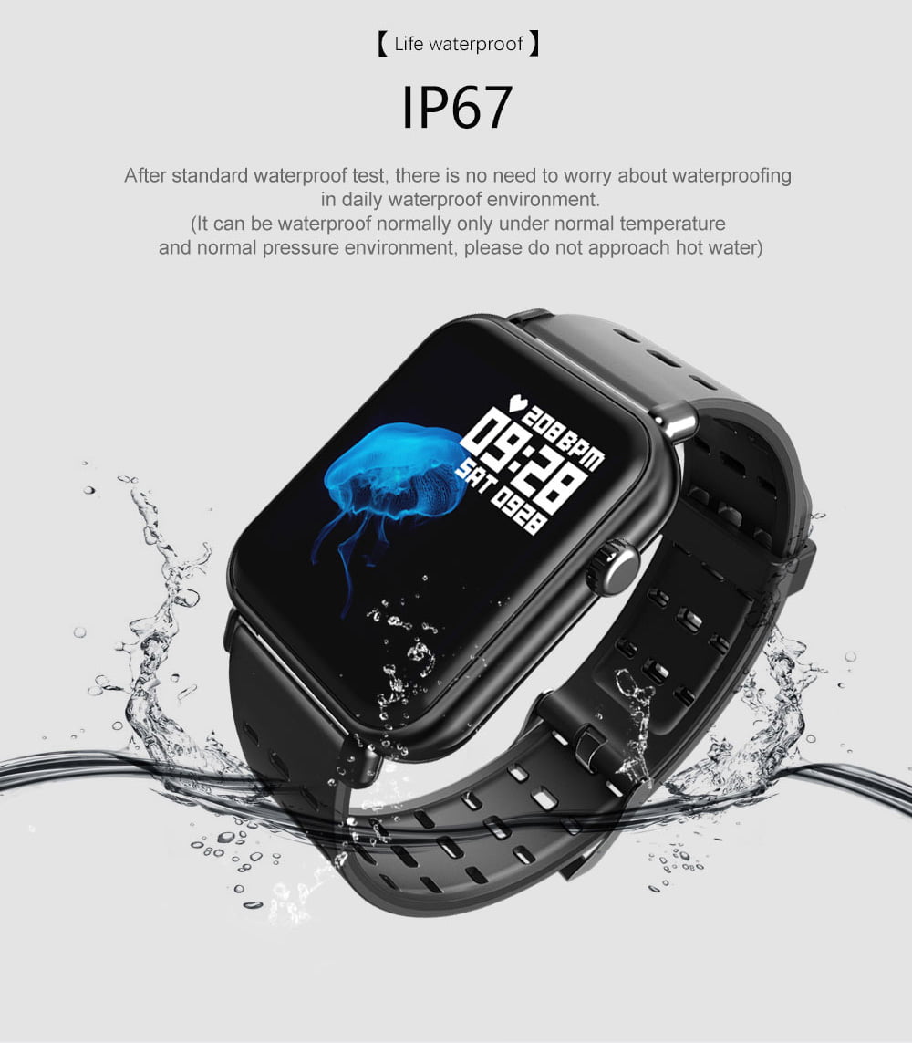 Y6 pro Smart watch fun dynamic icon hr blood pressure (17)