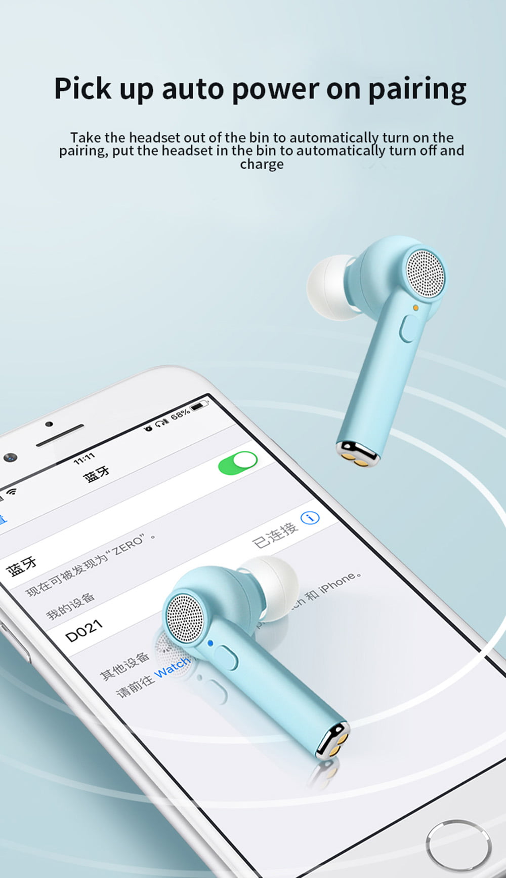 d021 tws earphone bluetooth 5.0 for iphone xiaomi huawei (1 (10)