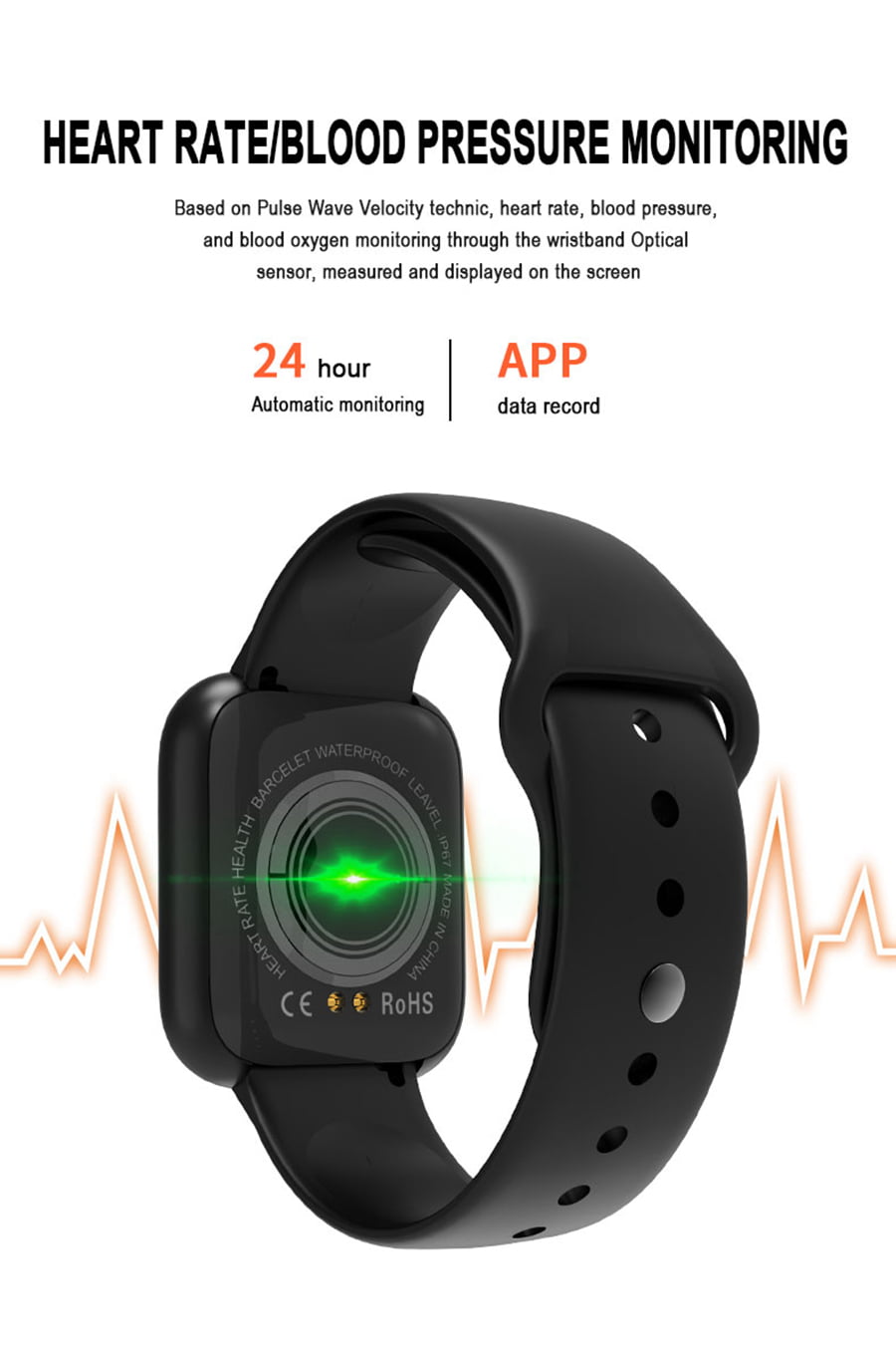 i5 real time heart rate o2 monitor smart watch (2)