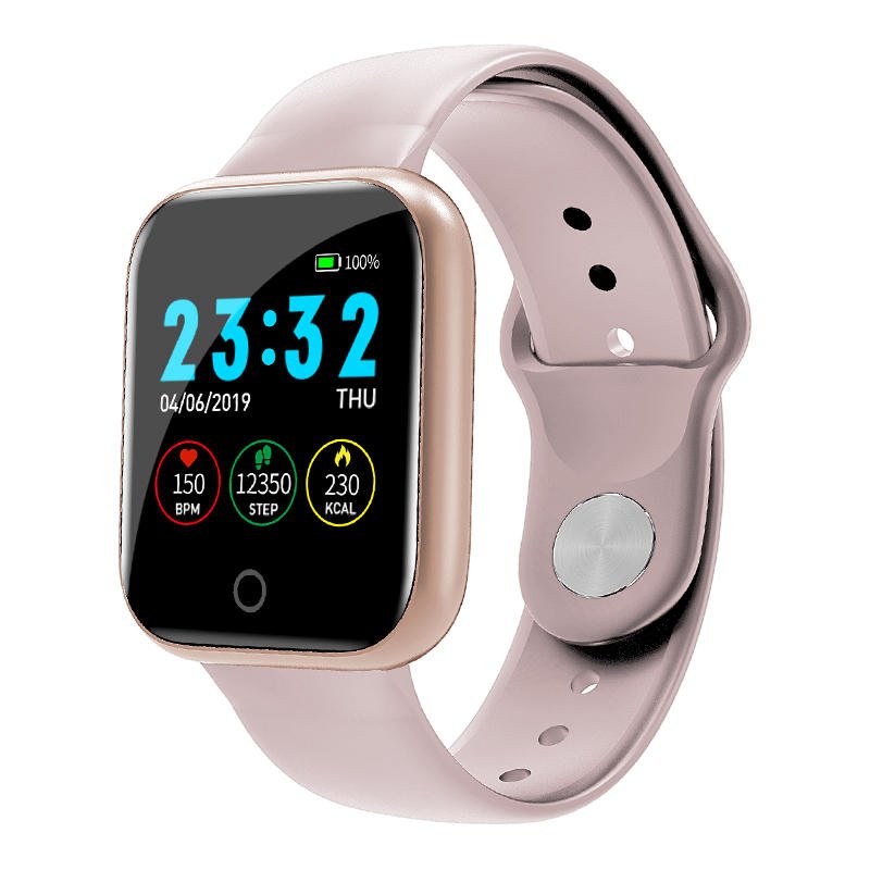 Bakeey smartwatch i5 real time heart rate o2 monitor smart watch (3)