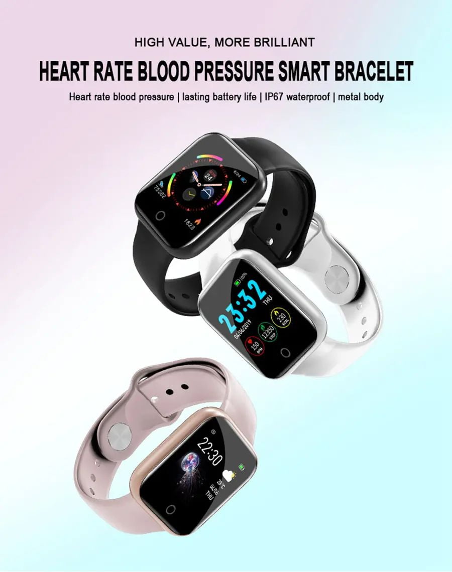i5 real time heart rate o2 monitor smart watch (8)