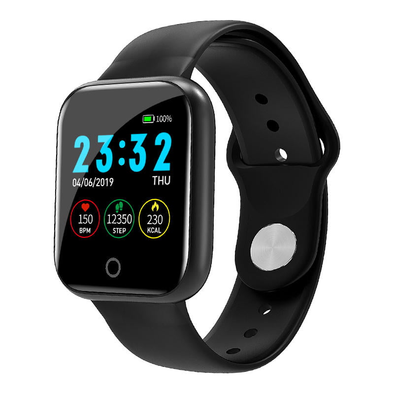Bakeey smartwatch i5 real time heart rate o2 monitor smart watch (9)