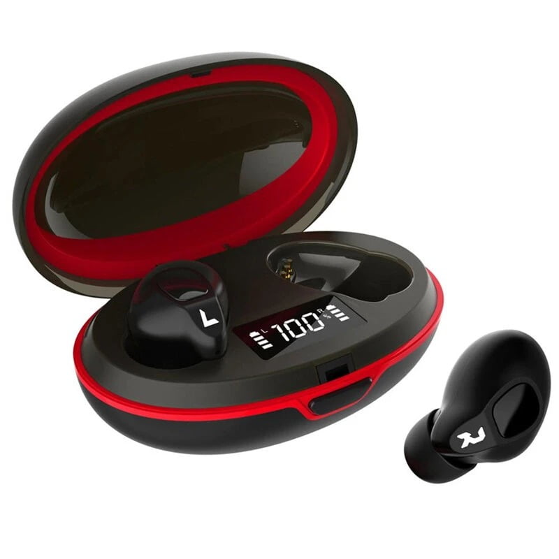 V1 TWS bluetooth Earphone Gaming Headphone LED Digital (4)