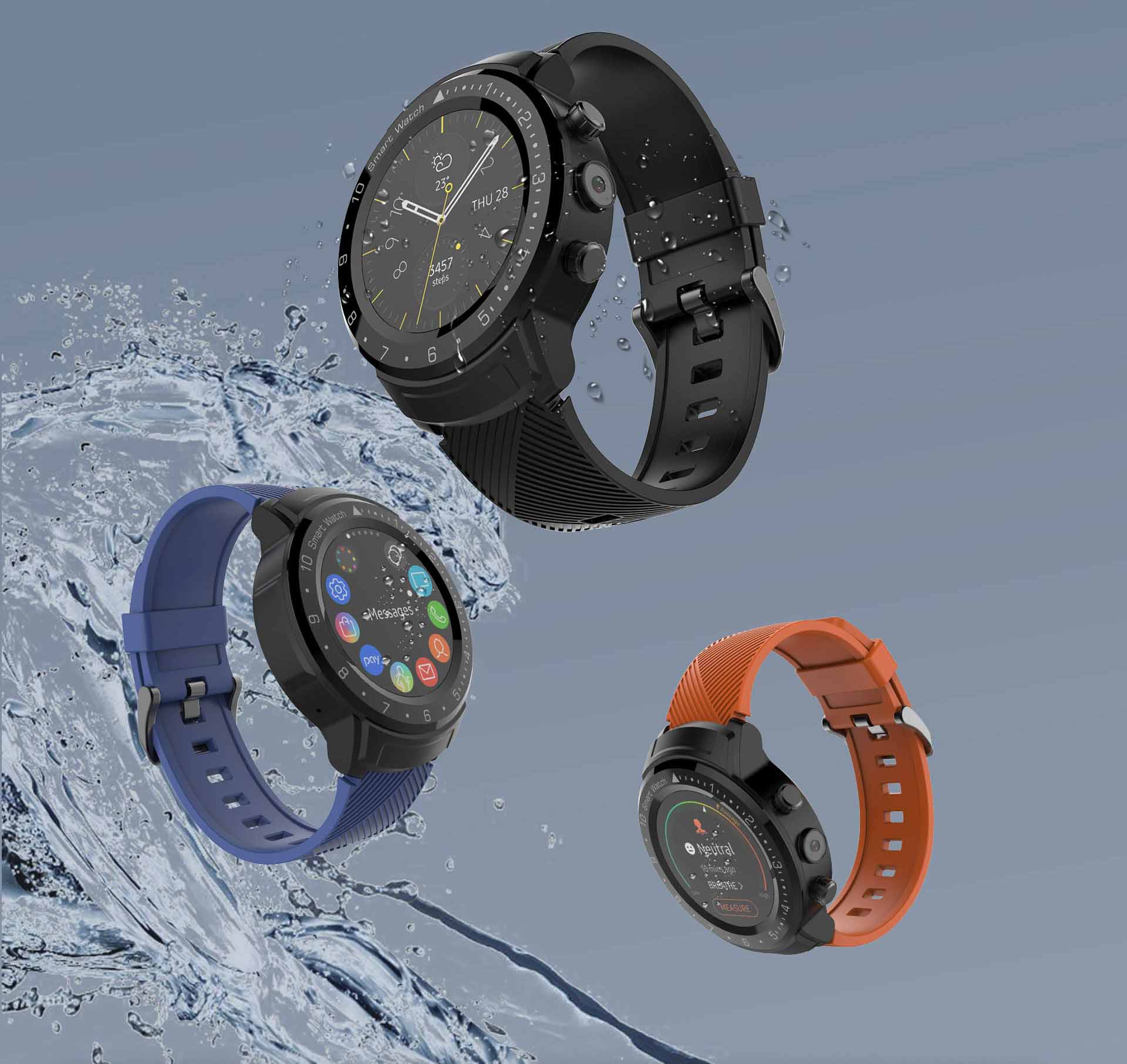 DA09 Smart Watch Phone 1G 16G full touch screen gps heart rate 4G LTE waterproof