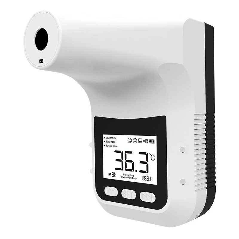 Yatay K3 Pro Infrared Thermometer Non-Contact Wall-Mounted Fixed Digital Electronic Thermometer Forehead Wall-Mounted Type 002