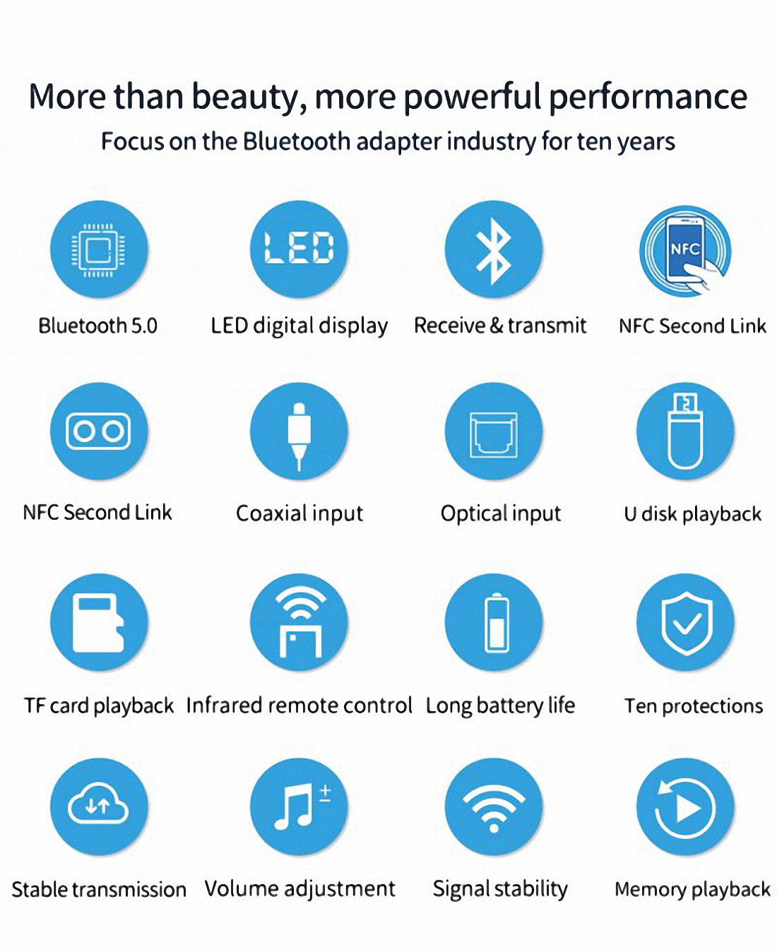 Firefly M6 NFC Bluetooth Receiver 3-in-1 Bluetooth Adapter 500mAh With Remote Control (6)